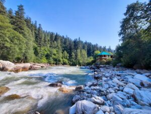 Parvati River. tripowe