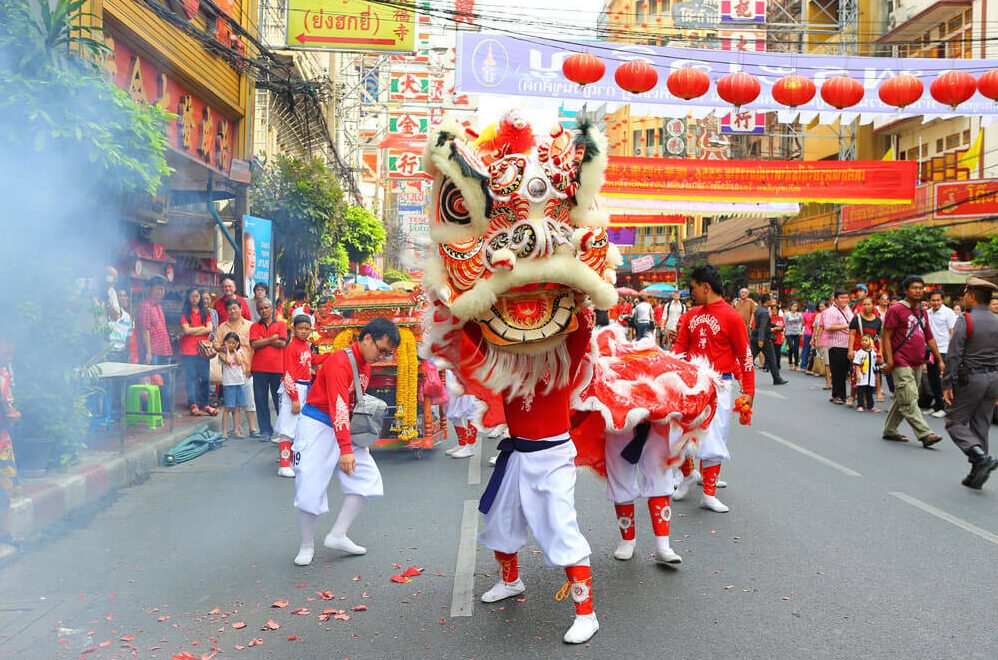 New Year Celebrated in Thailand 2024