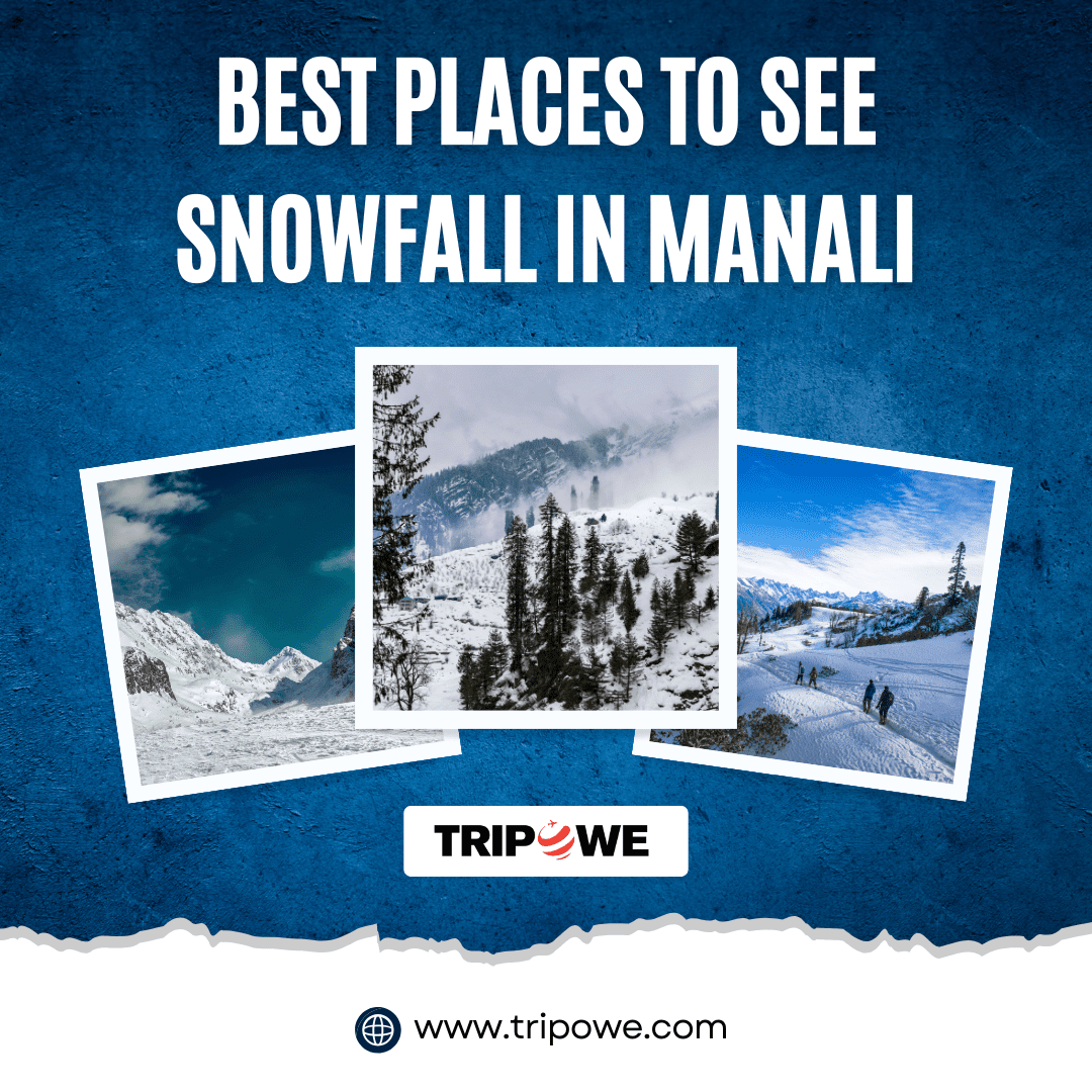 Snowfall in Manali Snowfall in Manali