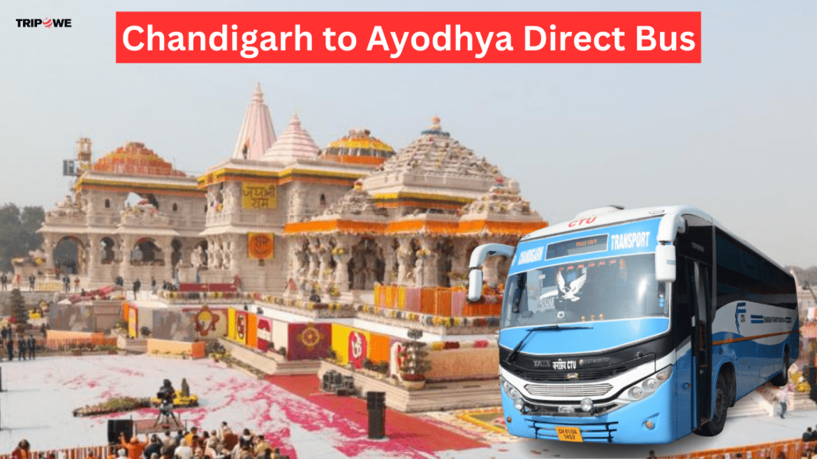 Chandigarh to Ayodhya Direct Bus