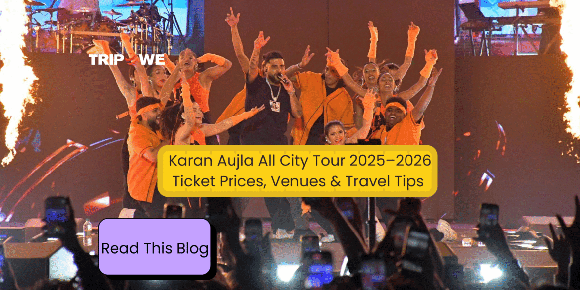 Karan Aujla Live Concert All City Tour tripowe.com