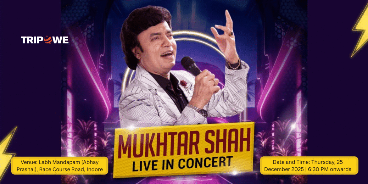 Mukhtar Shah Live in Concert Indore 2025 Tripowe.com