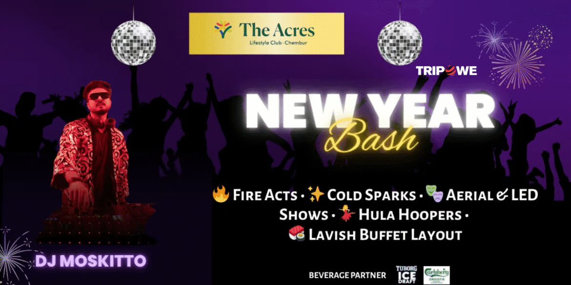 The Acres Club New Year Bash Mumbai tripowe.com